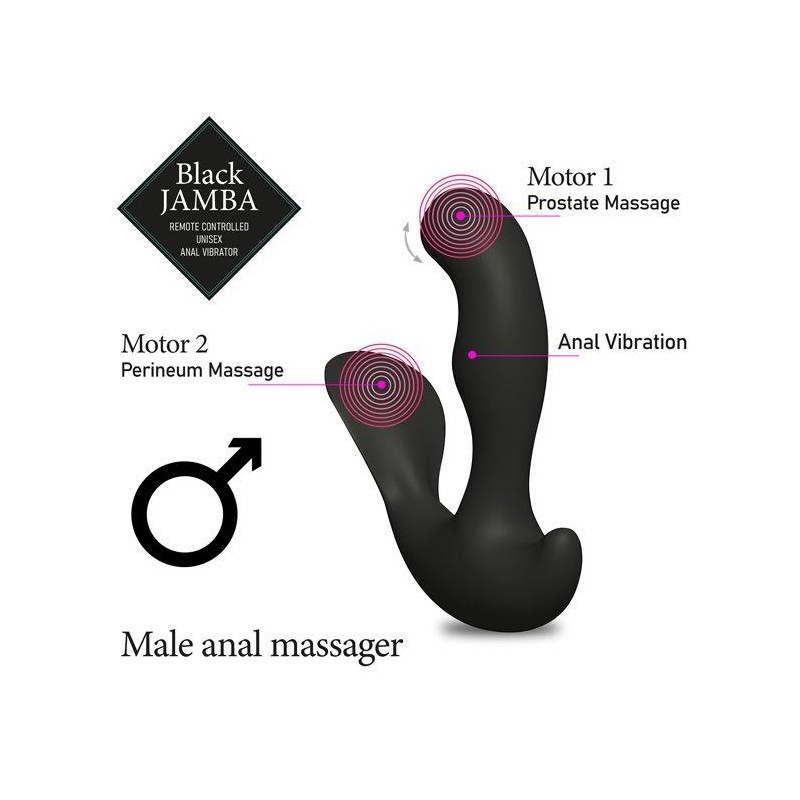 FeelzToys - Black Jamba Anal Vibrator